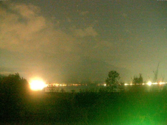 山中湖からの富士山