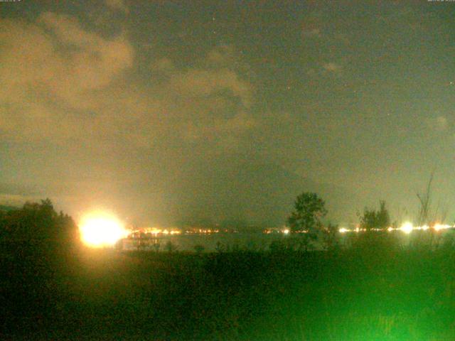 山中湖からの富士山