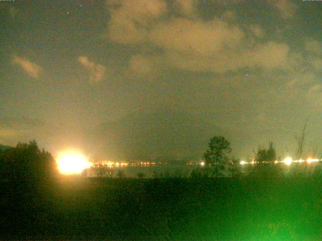 山中湖からの富士山