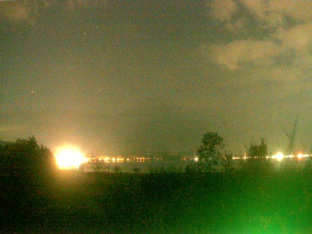 山中湖からの富士山