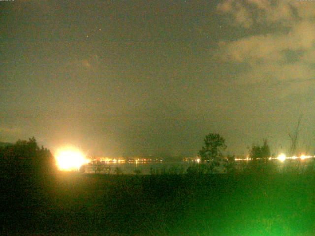 山中湖からの富士山