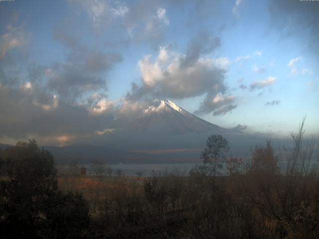 山中湖からの富士山