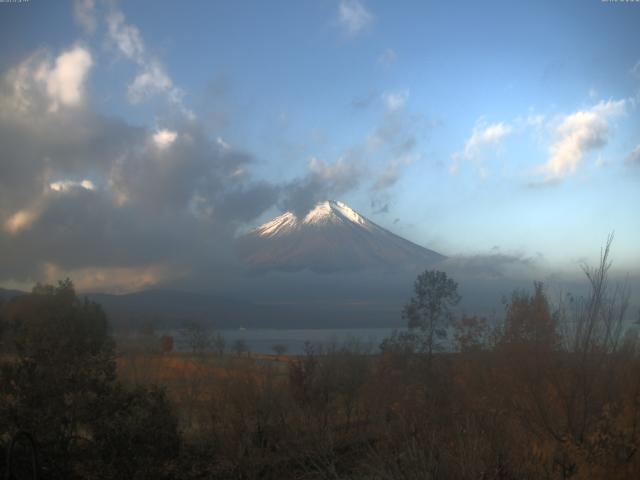 山中湖からの富士山