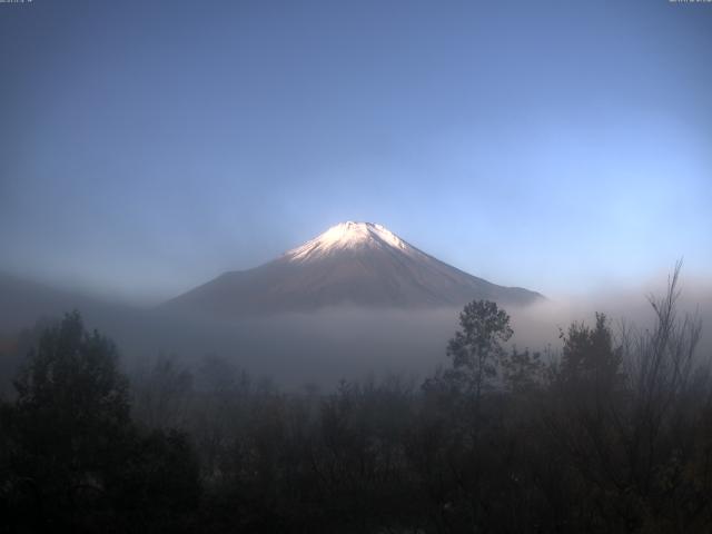 山中湖からの富士山