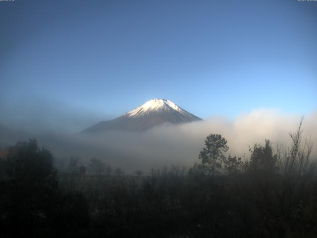 山中湖からの富士山
