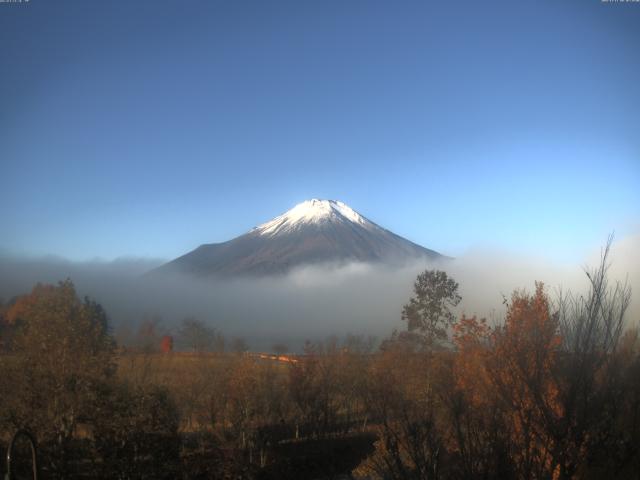 山中湖からの富士山