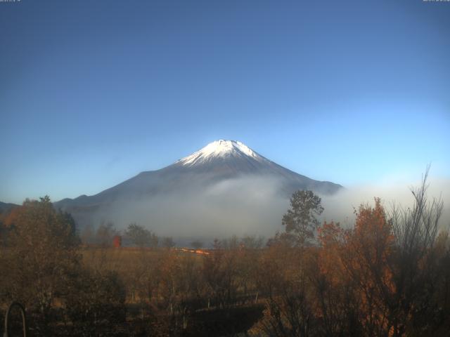 山中湖からの富士山