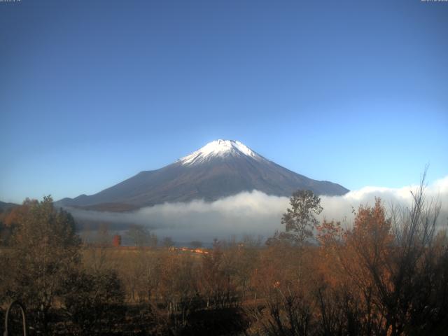 山中湖からの富士山