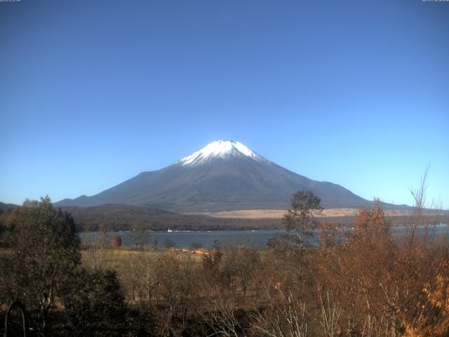 山中湖からの富士山