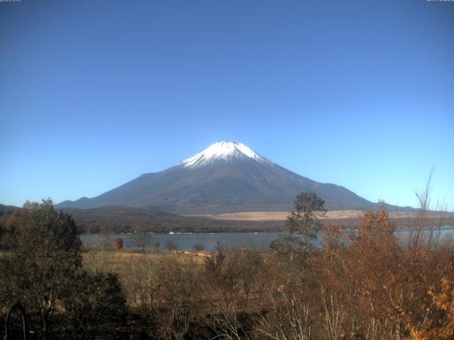 山中湖からの富士山