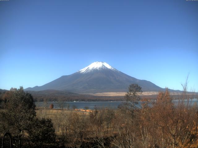 山中湖からの富士山