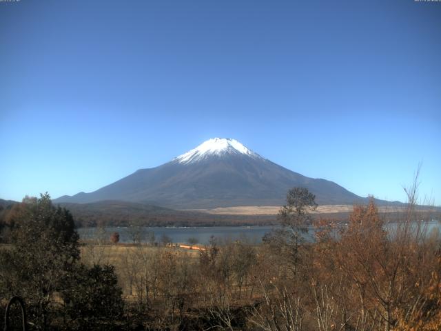 山中湖からの富士山