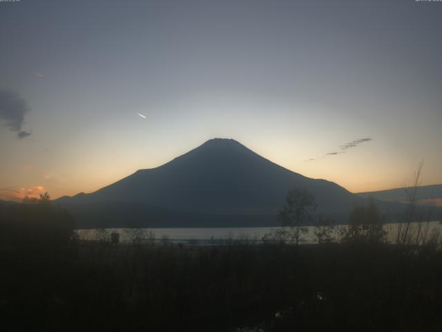 山中湖からの富士山