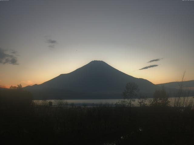 山中湖からの富士山