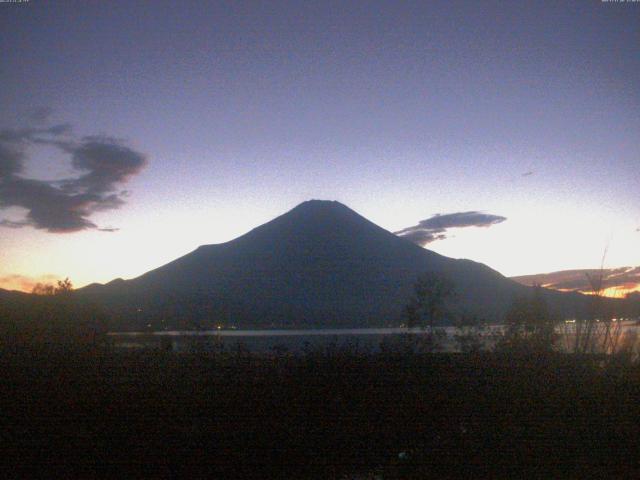 山中湖からの富士山