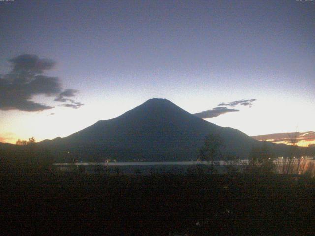 山中湖からの富士山