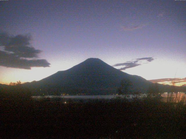 山中湖からの富士山