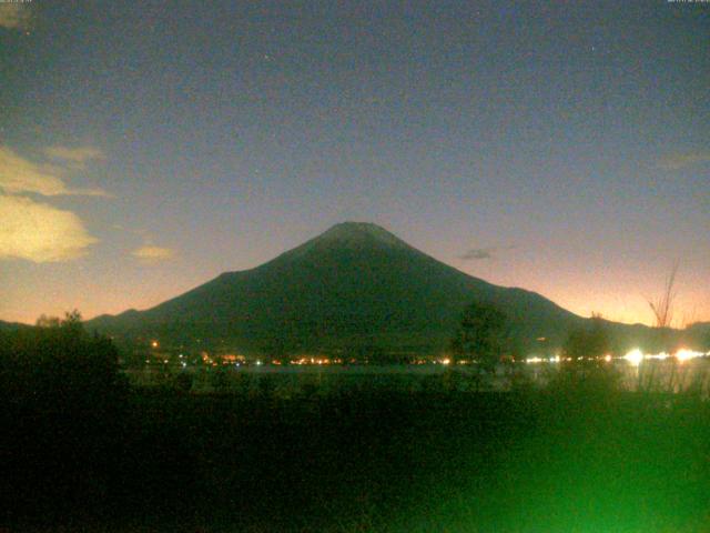 山中湖からの富士山