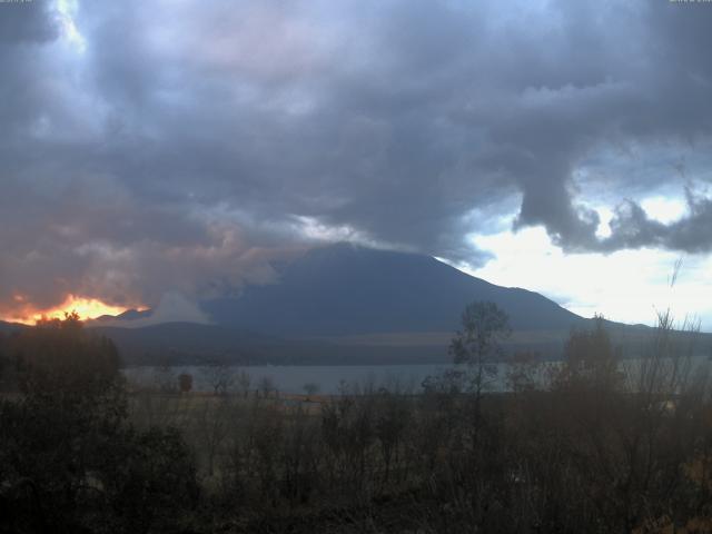 山中湖からの富士山