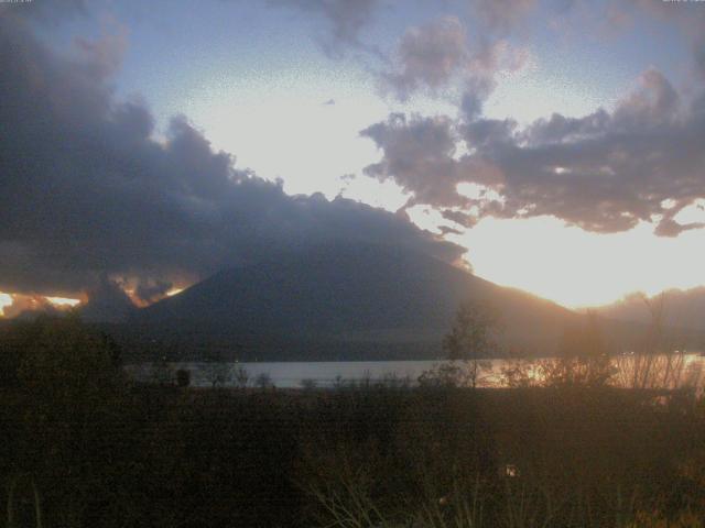 山中湖からの富士山