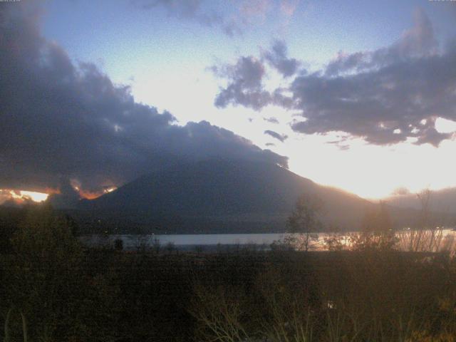 山中湖からの富士山
