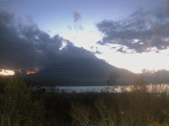 山中湖からの富士山