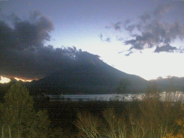 山中湖からの富士山