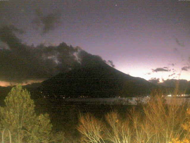 山中湖からの富士山