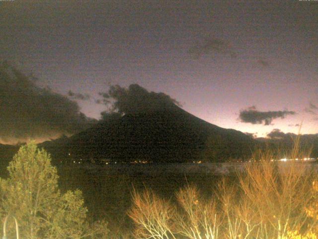 山中湖からの富士山