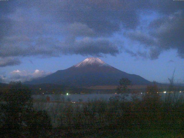 山中湖からの富士山