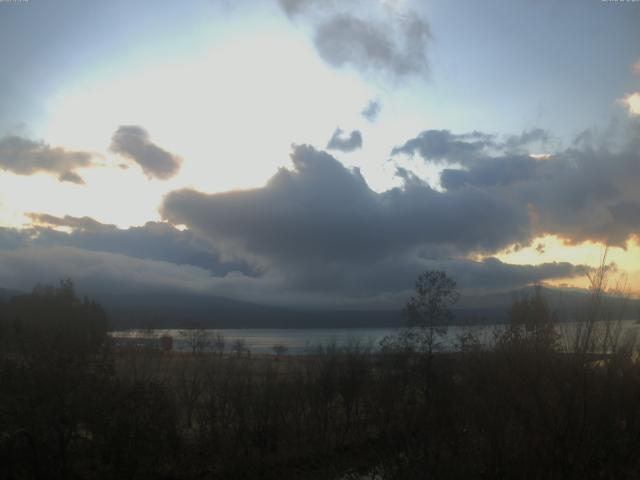 山中湖からの富士山
