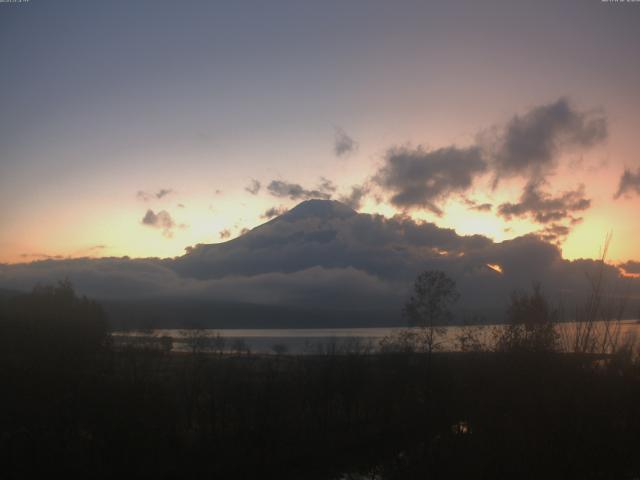 山中湖からの富士山