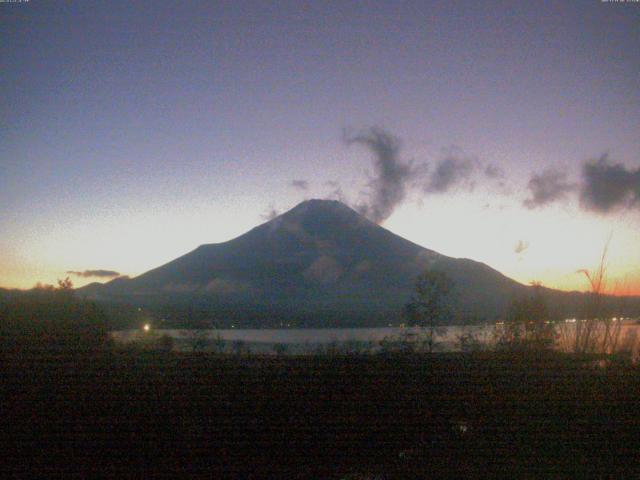 山中湖からの富士山