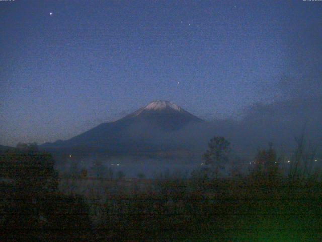 山中湖からの富士山