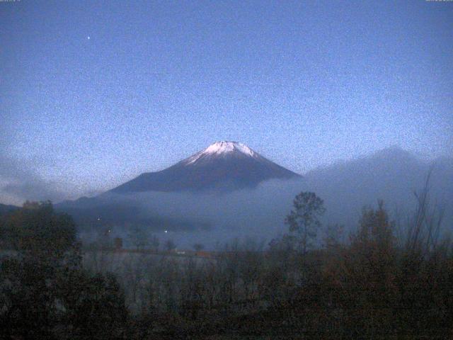 山中湖からの富士山