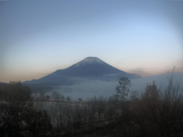 山中湖からの富士山