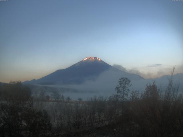 山中湖からの富士山