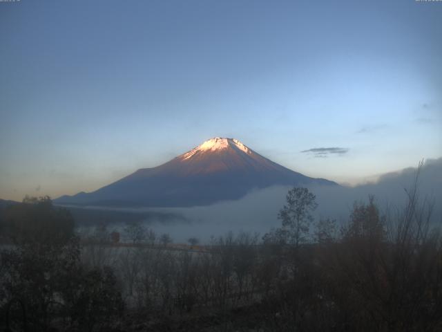 山中湖からの富士山