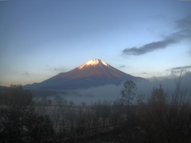 山中湖からの富士山