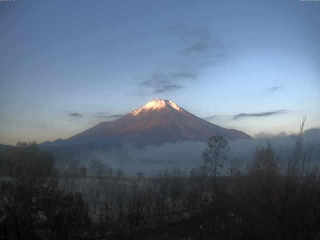 山中湖からの富士山