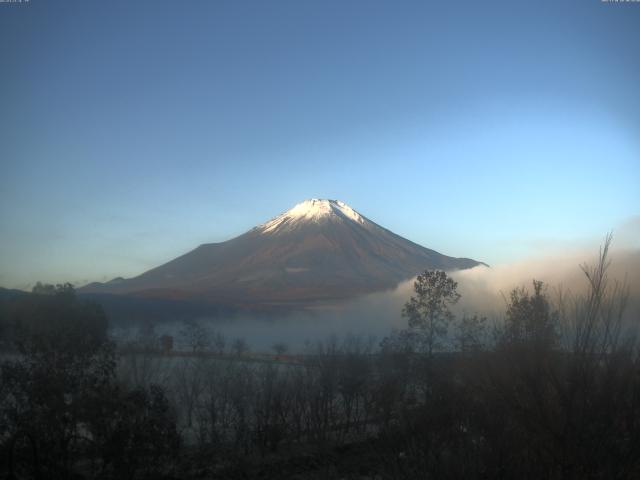 山中湖からの富士山