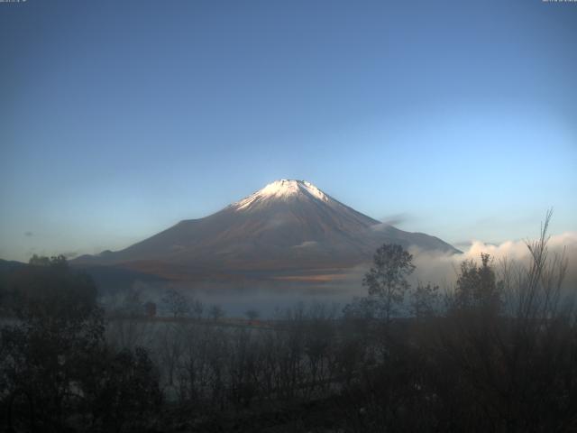 山中湖からの富士山