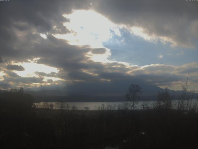 山中湖からの富士山