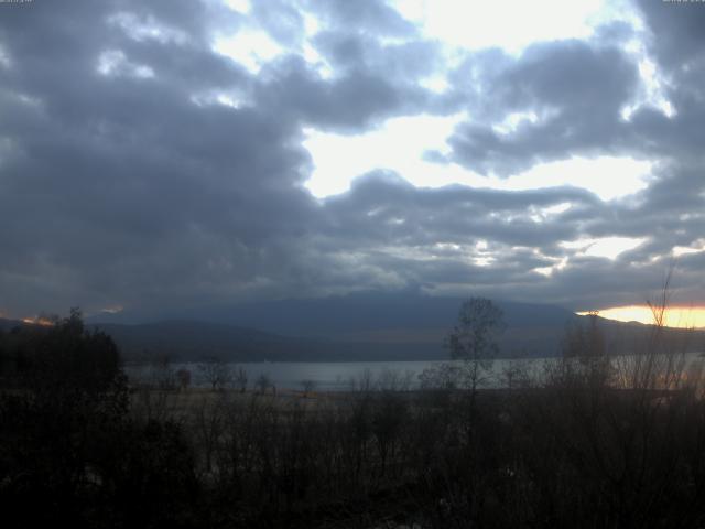 山中湖からの富士山