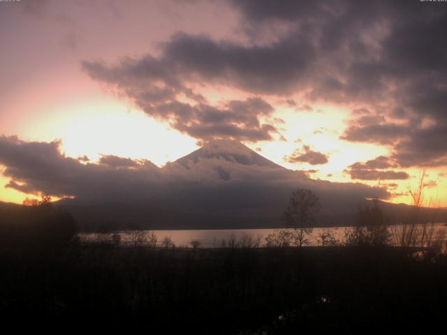 山中湖からの富士山