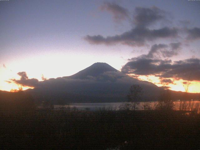 山中湖からの富士山