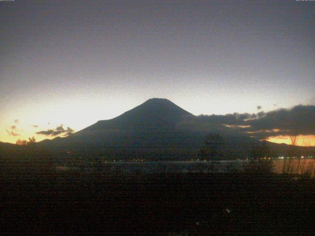 山中湖からの富士山
