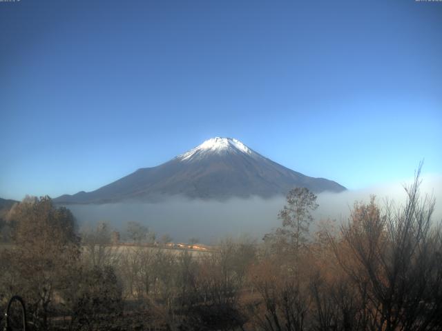 山中湖からの富士山