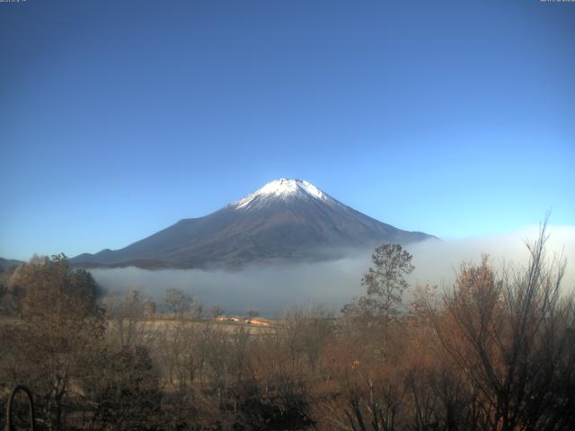 山中湖からの富士山