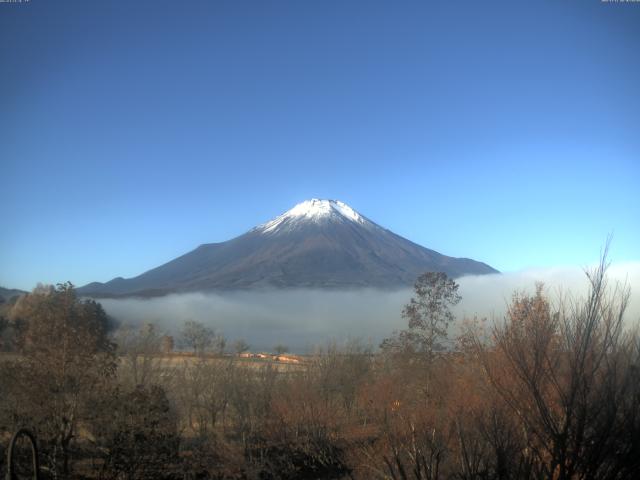 山中湖からの富士山